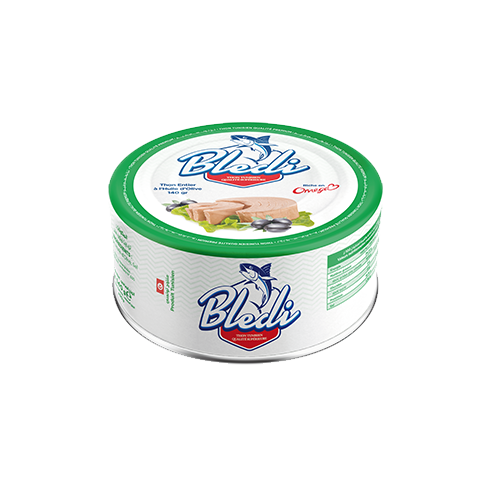 bledi tuna with olive oil can 140 gram