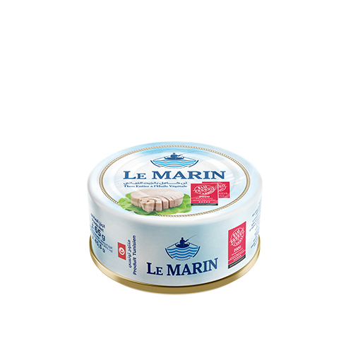 image de boite Thon Le MARIN à l'huile végétale 65 gramme